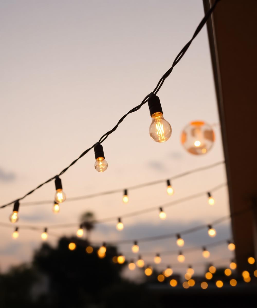 Warm Festoon Lights